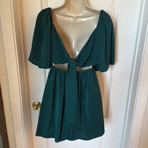 Abercrombie & Fitch Emerald Green Dress
